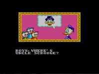 une photo d'Ã©cran de Deep Duck Trouble sur Sega Master System